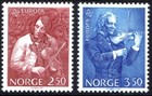 Norway Scott 861-864 Mint Never Hinged Issued 1985 The Arts Europa