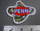 Penn Reels Fresh Water Embroidered Iron-on Patch 3 5  X 2 25 