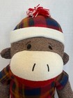 Dan Dee Sock Monkey Large Giant Plush Stuffed Animal Jumbo Doll 36 In