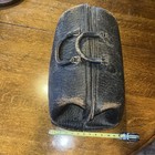 Vintage Heavy Leather Doctors Bag  Warranted Seal  17    X 11    X 10   