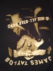 Mens Official James Taylor And His All-star Band Concert Tour Black T-shirt 2xl