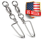  0  5 Coast Lock Stainless Steel Swivel Snap Ball Bearing Swivel Fishing Tackle