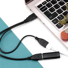 Usb 2 0 A Male To 2 Dual Usb Female Jack Y Splitter Hub Power Adapter Cable Lot