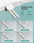 Elongated Electric Bidet Seat Heated Seat Air Dryer Dual Nozzle Remote Slow Clos