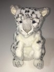Snow Leopard Hand Puppet By Hansa True To Life Soft Plush Animal Learning Toy