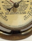 Vtg Swift   Anderson Brass Anchor Shaped Barometer Boston 6  Nautical Wall Art