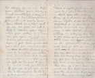 R M Dun      February 2 1863 Civil War Soldier Letter Written From Birney s Div