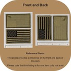American Flag Patch - Subdued Coyote Ocp Tactical Patch Hook Fastener 3 25x2