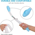 Foldable Toilet Aid  15 6    Long Comfort Wipe Wand Bottom Buddy Self    