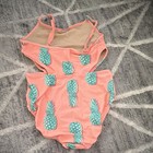 Old Navy Girls Size 14 Pink Pineapple 2-piece Bralette High-waist Swimsuit