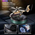  Solar Car Air Freshener Diffuser Helicopter Aromatherapy Rotating Perfume