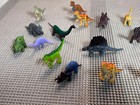Mini Dinosaurs- Lot Of 24 -multiple Colors And Kinds-vintage