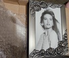 Vtg Royal Limited  silver  Photo Rose Mini Album Nib Holds 80 4x6  21546