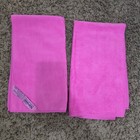 Norwex Kitchen 3pc Limited Edition Pink Ribbed Towel 2 Cloths Baclock Microfiber