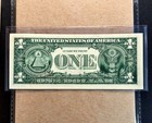1977a  1 Federal Reserve Note San Francisco  ink Smear Error  - Au