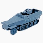 Sd kfz  251 17 Ausf  D  Fully Assembled Wwii German Aa Half-track Miniature