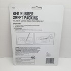 Ace Red Rubber Sheet Packing  1  6  X 6   X 1 8  1  6  X 6  X 1 16  2 Pcs  40215