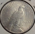 1924 Peace Dollar Key Date Au bu   90  Silver