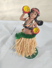 Hawaiian Dashboard Hula Girl Dancer Nodder Bobblehead Figurine Dated 2010 Sophie