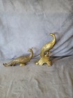 Vintage  Sirocco Mid Century Pheasants Gold Gilded