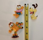 Garfield Figures Lot Mcdonald s Happy Meal United Feat Synd Toys 1980- 90s Odie