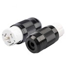 50a Generator Plug Set  male   Female   Cs6364 cs6365 Twist Lock  125 250v Usa