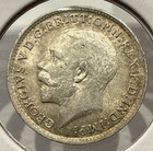 1915 Threepence Great Britain 3 Pence England Silver Coin Bu Uncirculated  f25 