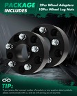 4pcs 5x5 2  Wheel Spacers 71 5mm 1 2-20 Jeep Commander Grand Cherokee Wrangler