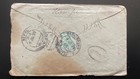 1920 India Half Anna Kgv Cover To Nepal     Asantol Dhalasiko  Kathmandu     Rare
