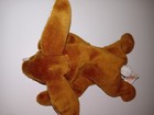 Ty Beanie Baby Rabbit Brown Ears 1995 Plush White Pink Babies Toy Easter