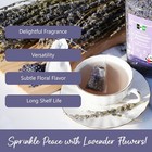 Freeze Dried Culinary Grade Lavender Flowers 4 Oz Dried Lavender Buds For Tea