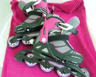 Rollerblade Girl s Pink Spitfire Xt G Inline Skates Adjustable Size 2 To 5