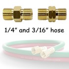 Welding Hose Extension Coupler  9 16 -18 Lh rh For Oxygen Acetylene Torch Twin