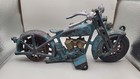 Vintage Harley Davidson Motorcycle Cast Iron Metal Pull Toy 1920s 