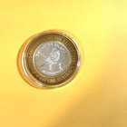 Treasure Island At The Mirage  Ten Dollar Gaming Token  999 Fine Silver