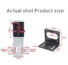 Dc 12v 24v Double Short Shaft 5882-50zy Worm Gear Self-locking Motor High Torque