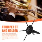 Trumpet Stand Portable Trumpet Holder Foldable Metal With 5 Legs For6481