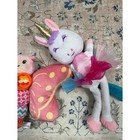 Plush Stuffed Animal Rattle Bundle Unbranded Toy Set Kids Os Pink Multi