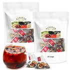 Organic Ginseng Kidney Cleanse Tea - Detox Herbal Blend With Red Date   Wolfberr