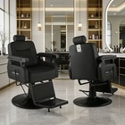 Black Recline All Purpose Barber Chair Hydraulic Salon Beauty Stylist
