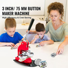 Button Maker Machine Badge Pin Machine 3  75mm 500 Free Parts Press Kit