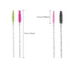 300pcs Disposable Eyelash Mascara Brushes 3 9 Inch  pack Of 300   Colorful 