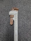 Ridgid Tool 24  Aluminum Pipe Wrench  Ridge Tool Co  Usa Silver Gray