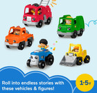 Fisher-price Little People Activity Vehicles Toddler Gift Set 10 Toys Ages 1 