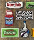 Vintage Lot Funny Humor Hippie Retro Novelty Iron-on Patches Nos 1970s