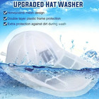 1pc Hat Cleaning Cage With Mesh Laundry Bag Baseball Cap Washer Protector - New