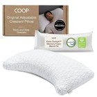 Adjustable Queen Pillow For Neck   Shoulder Support  Medium Firm Foam - Back   S