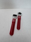 Sizzix Paddle Punch Set Of Two Star And Heart Shapes Scrapbooking Crafts