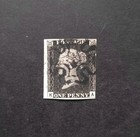 Queen Victoria Gb Penny Black Sg 3 Pl 3 Used Black Mx 3 4 Margins Quality Vf