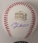 Ben Zobrist Signed Official 2016 World Series Baseball Beckett Auto Chicago Cubs